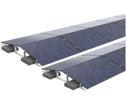 Residential Solar Ballasted Flat Roof Mounting System